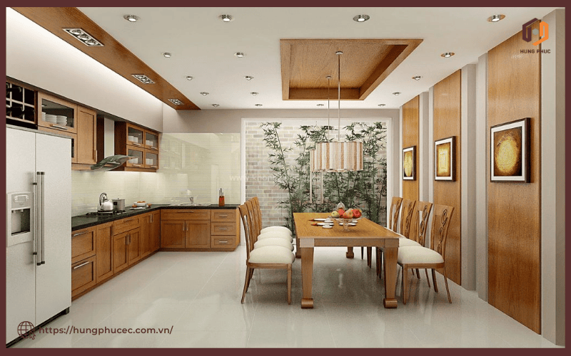 Trần thạch cao chìm là loại trần có hệ khung xương được ẩn hoàn toàn bên trong, chỉ lộ bề mặt tấm thạch cao mịn màng, liền mạch. Loại trần này mang lại tính thẩm mỹ cao, phù hợp với nhiều kiểu thiết kế từ đơn giản đến phức tạp như trần phẳng, trần giật cấp. Trần thạch cao chìm thường được sử dụng trong nhà ở, văn phòng, khách sạn, giúp không gian sang trọng và hiện đại hơn.